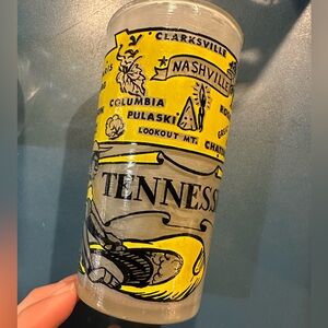 Tennessee Themed Glass Tumbler